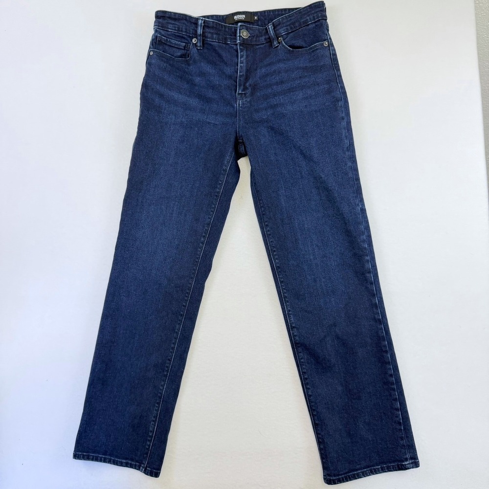 Hudson Los Angeles Womens Straight‎ Leg Jeans Indigo Blue Size 8 H0325-01